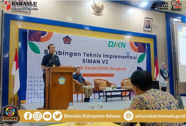 Bawaslu Kabupaten Seluma Ikuti Bimtek Implementasi Pengelolaan BMN di KPKNL Bengkulu