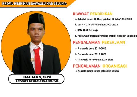 PROFILE PAK DAHLIAN