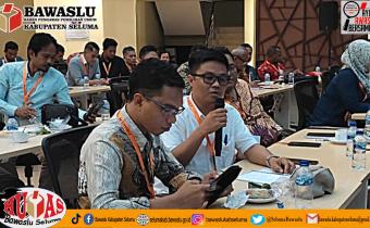 Ketua Bawaslu Kabupaten Seluma mengikuti pelatihan pengawas pemilu tingkat Kabupaten/Kota Tahun 2023