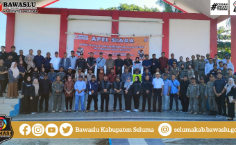 Bawaslu Seluma Gelar Apel Patroli Pengawasan Bersama Para Stakeholder