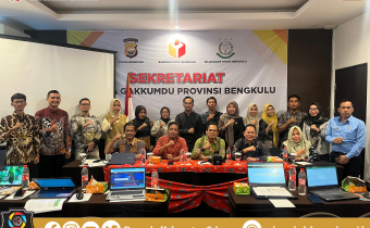 Bawaslu Kabupaten Seluma Hadiri Kegiatan Sosialisasi Penggunaan Website PPID Demi Terwujudnya Keterbukaan Informasi Publik