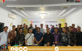 Bawaslu Kabupaten Seluma Hadiri Rapat Persiapan Pengawasan Verifikasi Faktual Calon Perseorangan