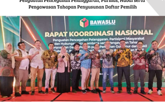 Menjelang Pilkada Tahun 2024, Bawaslu Selenggarakan Rakornas Penguatan Pencegahan Pelanggaran, Parmas, Hubal serta Pengawasan Tahapan Penyusunan Daftar Pemilih