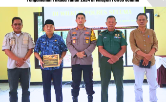 Bawaslu Seluma Hadiri Rapat Koordinasi Lintas Sektoral Dalam Rangka Kesiapan Pengamanan Pilkada Tahun 2024 Di Wilayah Polres Seluma