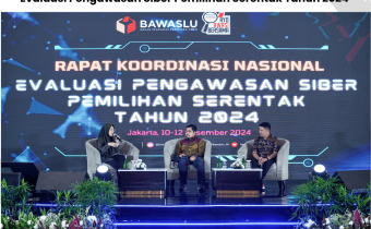 Bawaslu Kabupaten Seluma hadiri Rapat Koordinasi Nasional Evaluasi Pengawasan Siber Pemilihan Serentak Tahun 2024