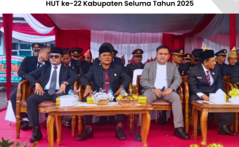 Bawaslu Kabupaten Seluma Hadiri Upacara dan Tasyakuran HUT ke-22 Kabupaten Seluma Tahun 2025